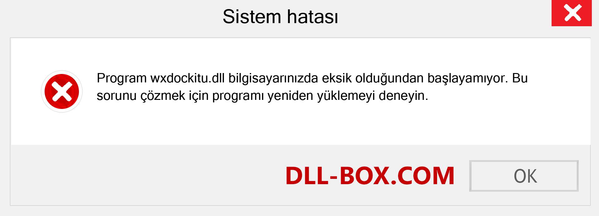 wxdockitu.dll dosyası eksik mi? Windows 7, 8, 10 için İndirin - Windows'ta wxdockitu dll Eksik Hatasını Düzeltin, fotoğraflar, resimler